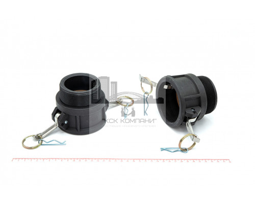 Камлок полипропилен (PP) B-250 2 1/2 (63 мм)