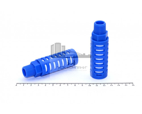 Пневмоглушитель выхлопа пластиковый PSU 03 (R3/8)
