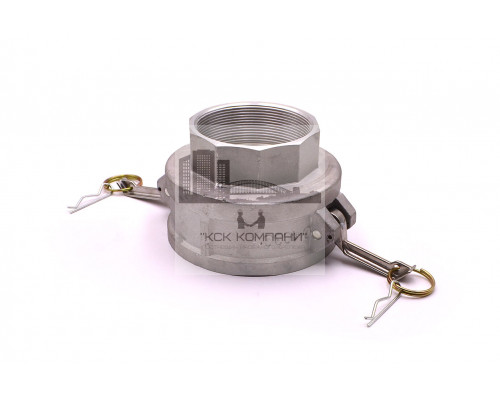 Камлок переходной алюм. Д-4030 (МАМА 100мм + вн. резьба 75мм) 4 х 3