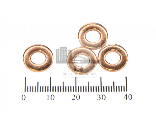 Шайба медная 6*12*1.5