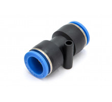 Фитинг пневматический цанговый пластиковый прямой PUC 14