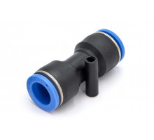 Фитинг пневматический цанговый пластиковый прямой PUC 15