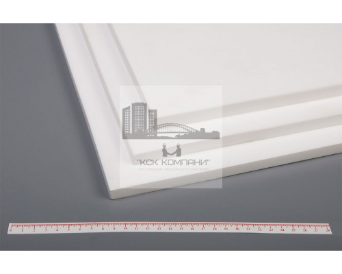 Фторопласт Ф-4 листовой 15 ±2.0 мм (500х500 мм)