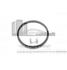 Грязесъёмник NBR90 с металлическим каркасом 90*100*7