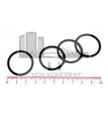 Кольцо 025-029-25-2-6 (024.5-2.4) фторкаучук FKM75 ГОСТ 9833-73