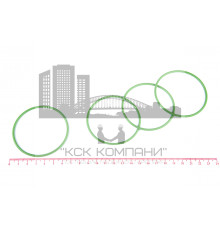 Кольцо 062-066-25-2-7 силикон ГОСТ 9833-73