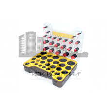 Набор колец резиновых уплотнительных O-Ring NBR90 CATERPILLAR 712шт