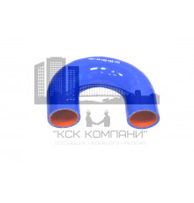 Патрубок силиконовый U-образный Ф 45 мм L 102х135х102 мм, 180 град.