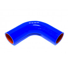 Патрубок силиконовый угловой Ф 50 мм L 150х150 мм, 90 град.