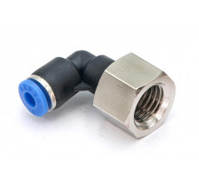 Пневмофитинг цанговый L-образный с внутренней резьбой PLF 4-М12х1.5