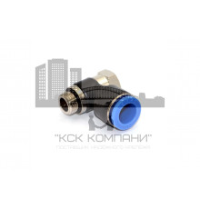 Пневмофитинг цанговый Т-образный PHF 12-G02 (R1/4")