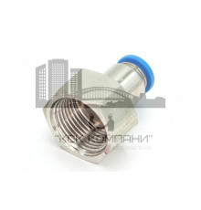 Пневмофитинг цанговый прямой с внутренней резьбой PCF 8-М20х1.5
