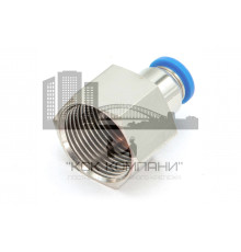 Пневмофитинг цанговый прямой с внутренней резьбой PCF 8-М22х1.5