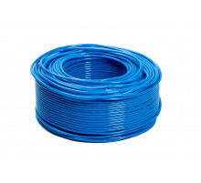 Пневмотрубка полиуретановая PU95 6х4 мм (8 атм, голубая) Китай