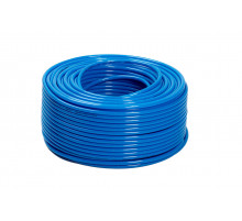Пневмотрубка полиуретановая PU95 8х6 мм (8 атм, голубая) Китай
