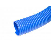 Шланг спиральный НВС Ф 80 мм из ПВХ серия "Агро СЕ" синий (бухта 10 м)