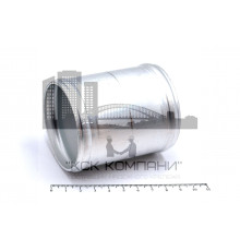 Трубка для патрубков соединительная прямая Ф 63 мм, L 76 мм