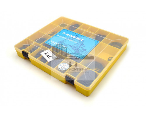 Набор колец резиновых уплотнительных O-Ring NBR90 KOBELCO 555шт