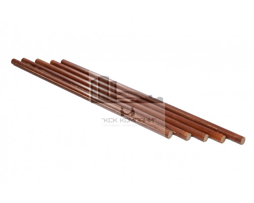 Текстолит стержень Ф 30 мм (1000 мм, 1,3 кг) Китай