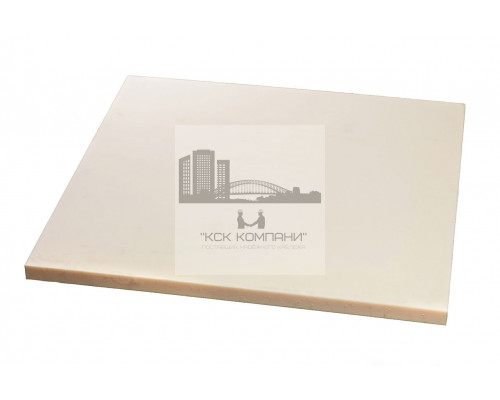 Капролон листовой 40 мм ПА-6 (~1000х1000 мм, ~47,3 кг) г.Клин