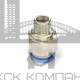 Пневмофитинг цанговый прямой с наружной резьбой PC 12-02 (R1/4)