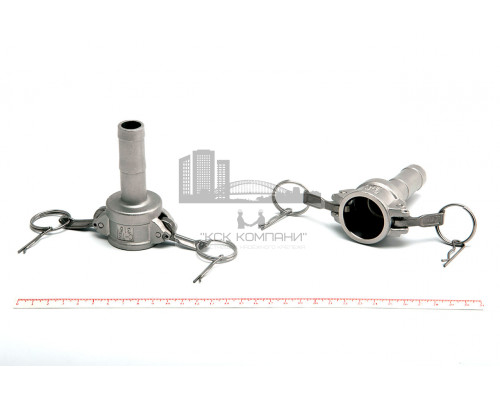 Камлок из нержавеющей стали C-075 3/4 (20 мм)