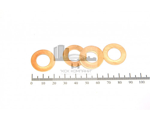 Шайба медная 12*22*0.3