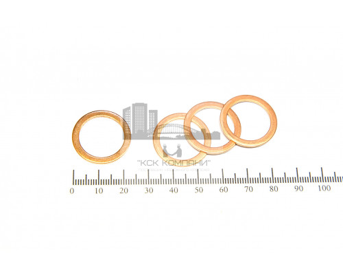 Шайба медная 18*24*1.0