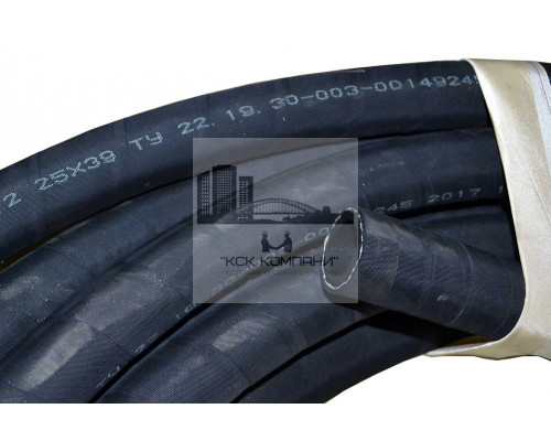 Рукав для дробеструйной очистки 25х39 мм (12 атм) группа I RUBEX PROFI 12