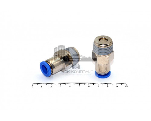 Пневмофитинг обратный клапан с наружной резьбой CVPC 10-04 (R1/2)