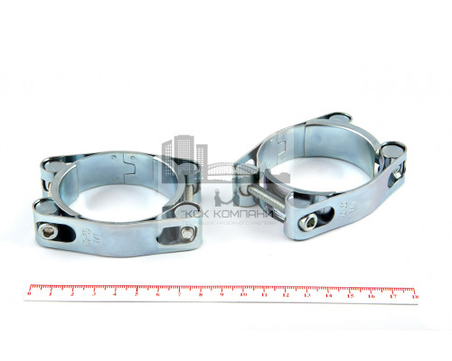 Хомут силовой двухболтовый 50-60/20 W1