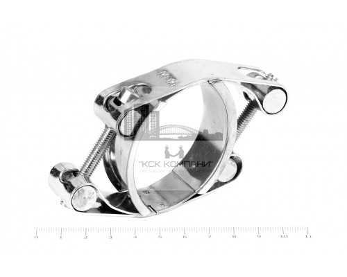 Хомут силовой двухболтовый 50-60/20 W1