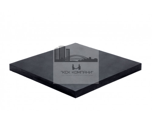 Техпластина 40 мм МБС-С 2Ф (520х520 мм, 17.7  кг) ГОСТ 7338-90