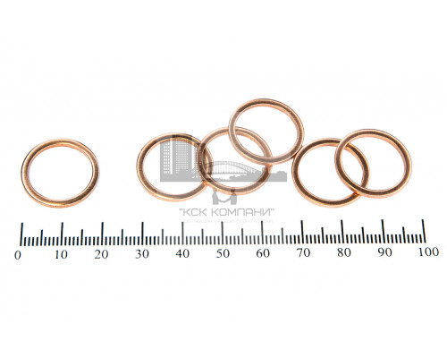 Шайба медная 16*20*1.5