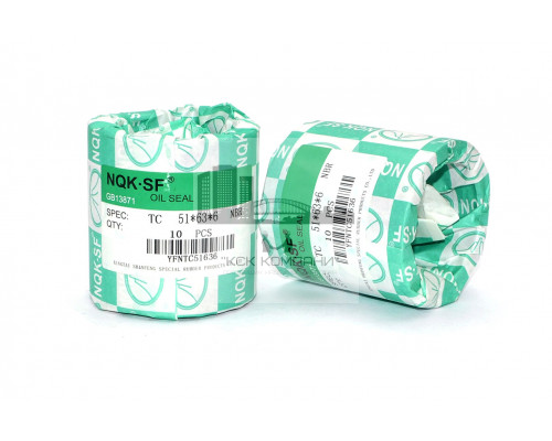 Сальник (манжета армированная) TC 51х63х6 NBR70