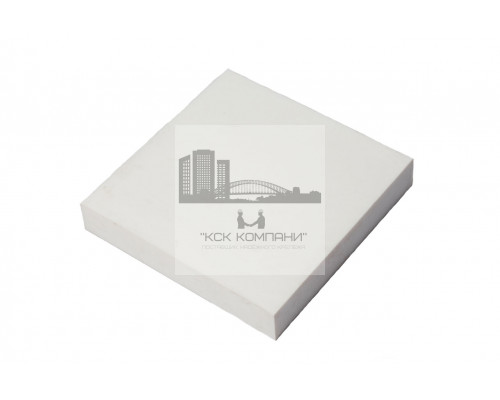 Фторопласт Ф-4 листовой 25 ±2.0 мм (300х300 мм)