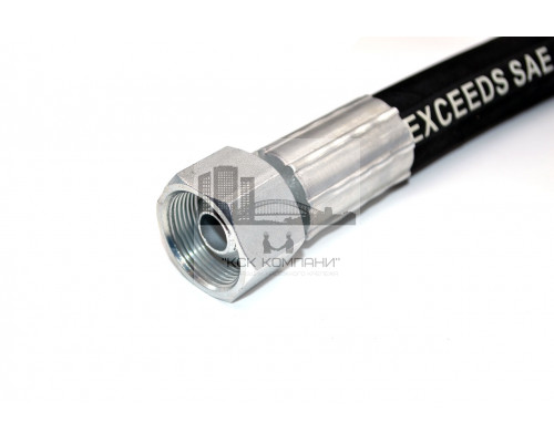 Рукав РВД 16-2SN S32 DK (М27х1.5) 25МПа 0650