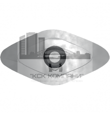 Стальной тарельчатый элемент для крепления светопрозрачных профилированных листов к несущим конструкциям комплектуется уплотнителем