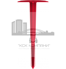 Полимерный тарельчатый дюбеляель без распорного элемента