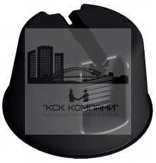 Держатель провода-молниеотвода для фиксации проводов приема прямого разряда и отвода тока молнии к заземлению