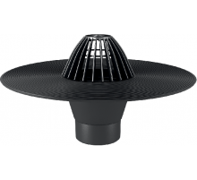 Кровельная воронка с листвоуловителем