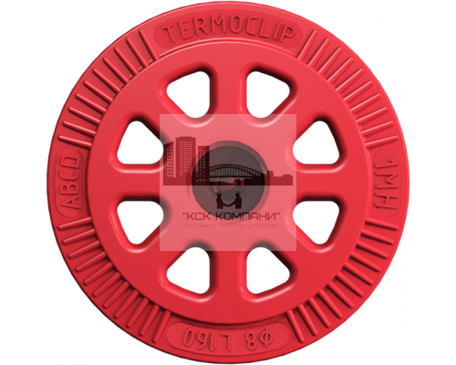 Металлическая гибкая связь состоит из распорно-связующего элемента с диагональной накаткой и тарельчатого полимерного дюбеля