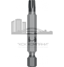 Односторонняя насадка для шуруповерта с упрочненным намагниченным шлицем типа TORX