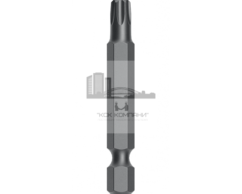Односторонняя насадка для шуруповерта с упрочненным намагниченным шлицем типа TORX