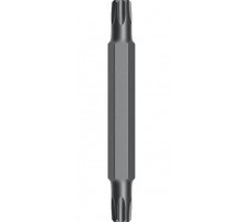 Двусторонняя насадка для шуруповерта с упрочненным намагниченным шлицем типа TORX