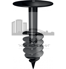 Тарельчатый винтовой полимерный анкер