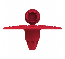 Полимерный тарельчатый элемент с специальной тепло- и гидроизоляционной заглушкой