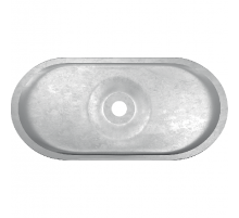 Стальной тарельчатый элемент для крепления рулонных гидроизоляционных материалов к несущим и ограждающим основаниям из металла