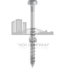 Самонарезающий винт по бетону для комплектации ПТЭ для механического крепления в стяжку, ребристые плиты перекрытия и бетон