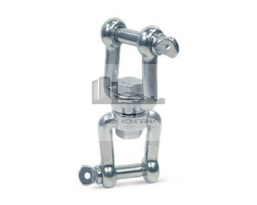 Art. 8256 A4 10 Вертлюг нержавеющий вилка-вилка грузоподьёмный